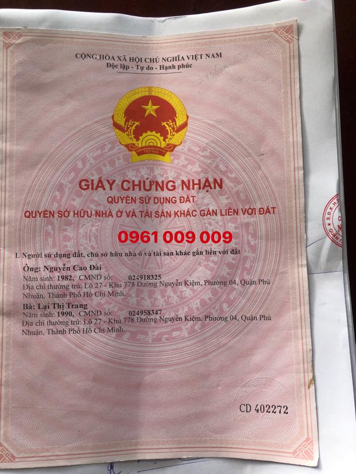 đất khu dân cư giá 1 tỷ quận 12 thạnh xuân