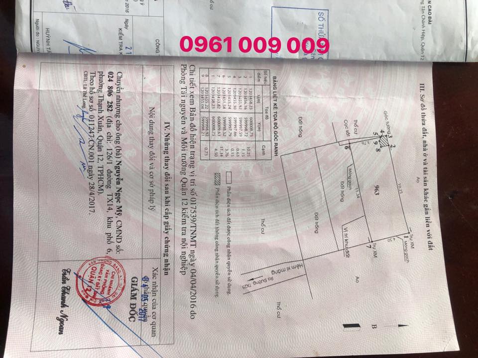 đất giá rẽ giáp gò vấp tầm tỷ
