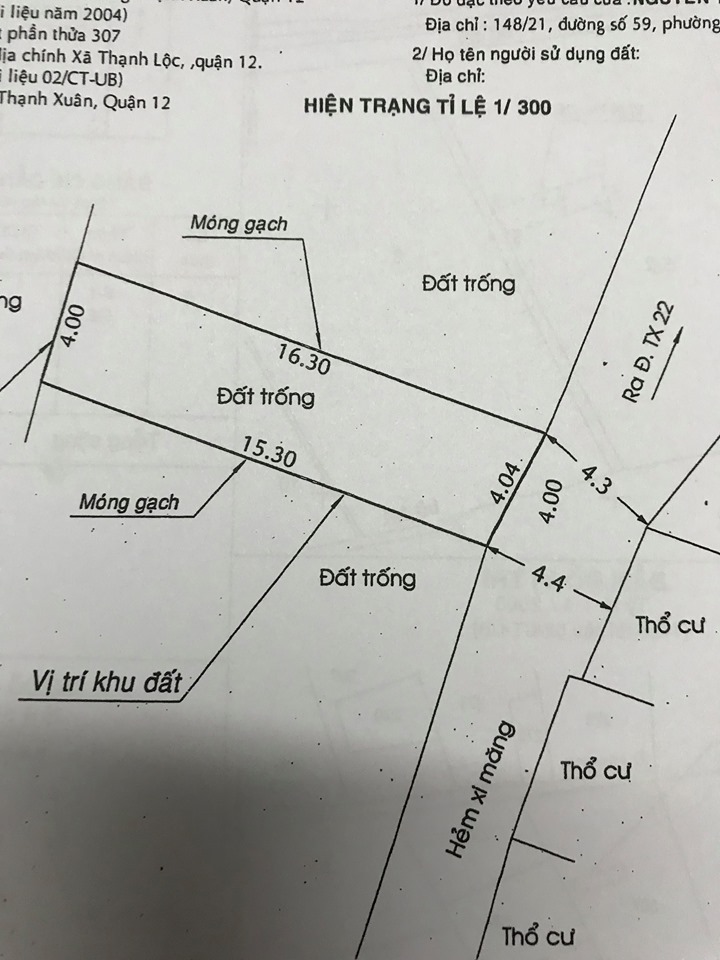 đất bán quận 12